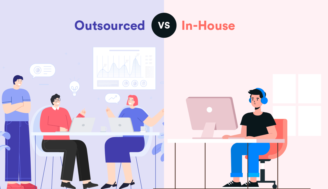 Outsourcing vs In-house development services