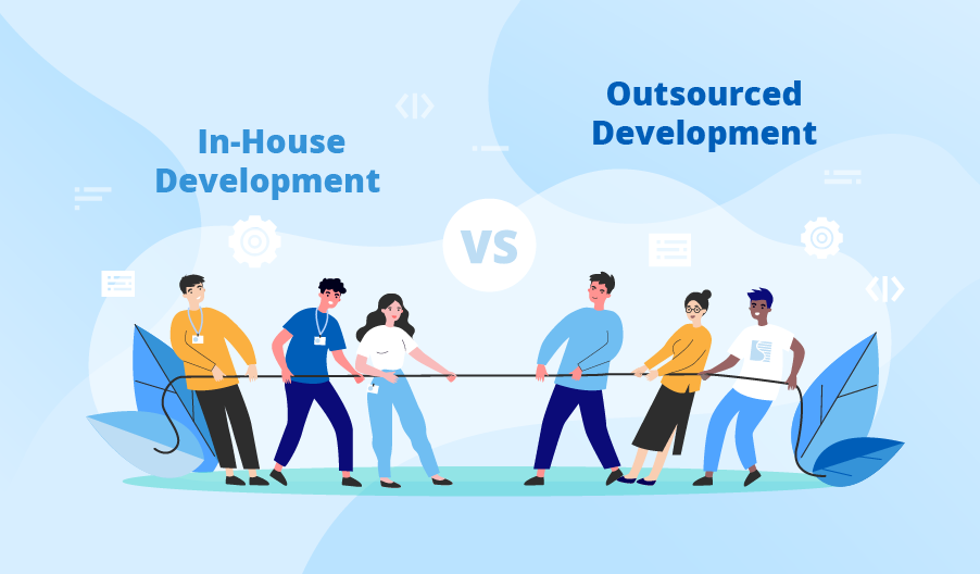 In-house Development Vs Outsourced Development Services