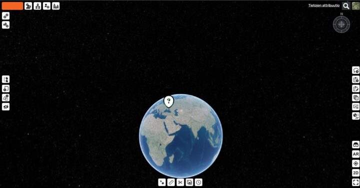 A screenshot from the digital twin 