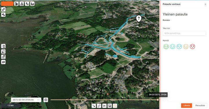 A screenshot from the digital twin 