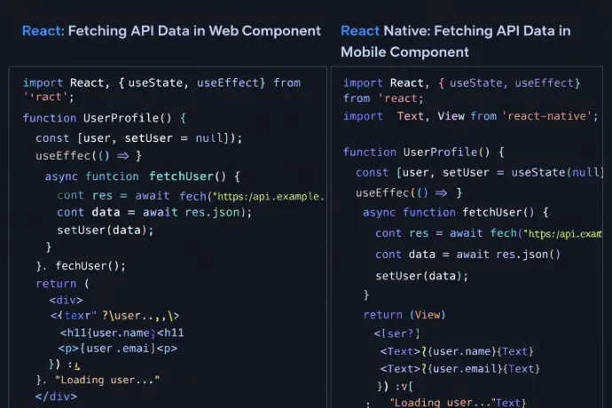 react vs react native