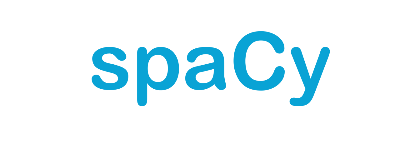 spaCy Python logo transparent