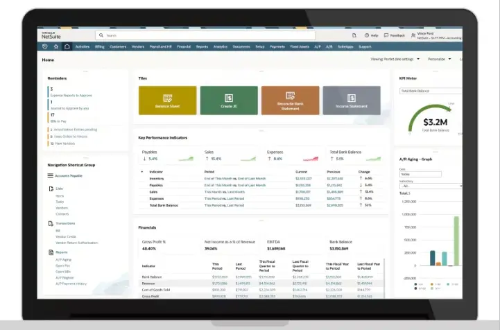 Oracle NetSuite for Construction