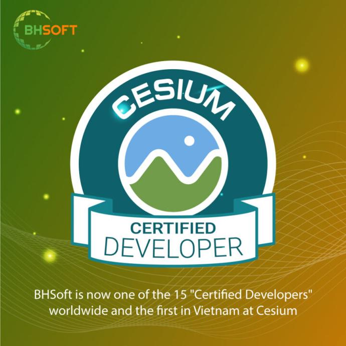 Cesium certified software companies