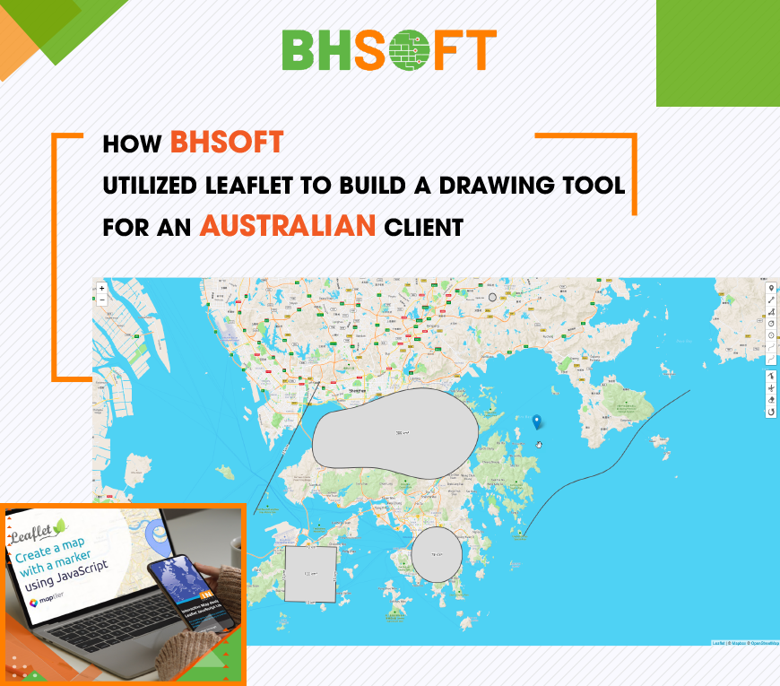 How BHSOFT utilizes Leaflet for map projects