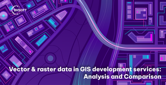 Vector and raster data in GIS development services: analysis and comparison