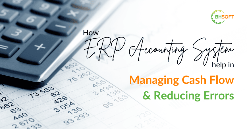 How ERP Accounting System Help in Managing Cash Flow and Reducing Errors