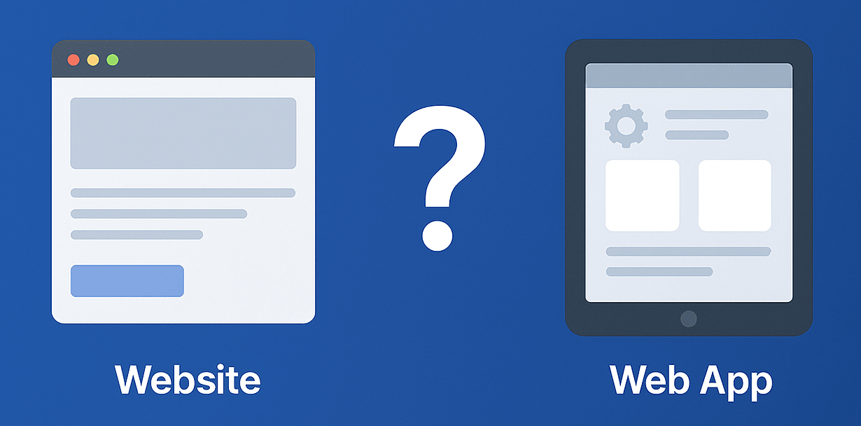Website or Web App: Which solution helps your business accelerate?