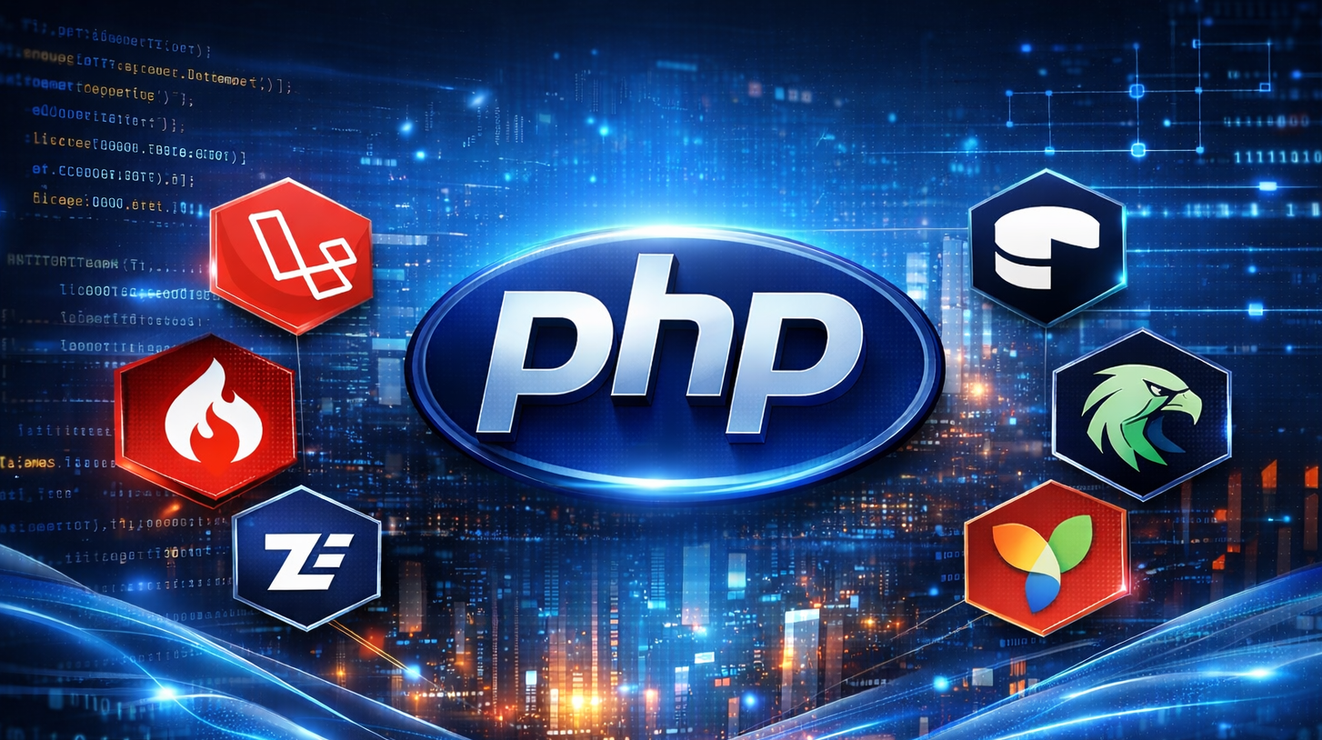 Best PHP frameworks for website development in 2026