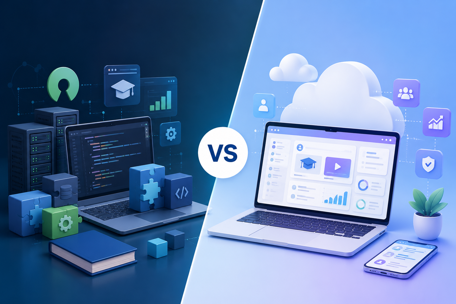 How to Future-Proof Your Learning Strategy: Open-Source vs SaaS LMS?