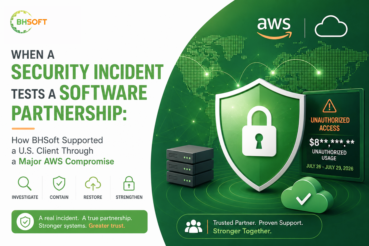 How BHSoft Supported a U.S. Client Through a Major AWS Compromise