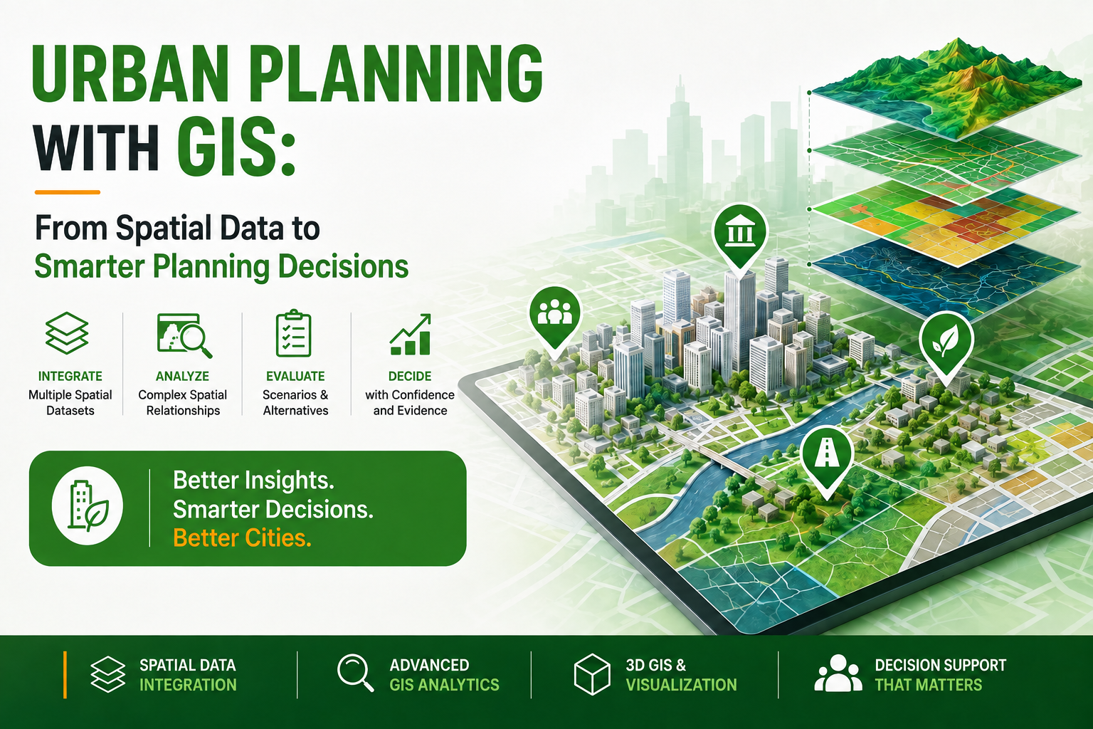 Urban Planning with GIS: From Spatial Data to Smarter Planning Decisions